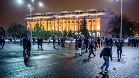 Protest anti-amnistie si gratiere 2017 - Piata Victoriei