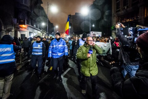 Protest anti-amnistie si gratiere 2017 - Calea Victoriei