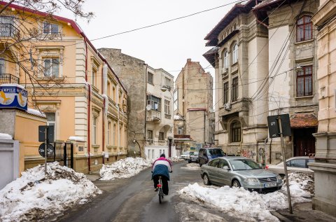 Iarna - Strada Radu Calomfirescu