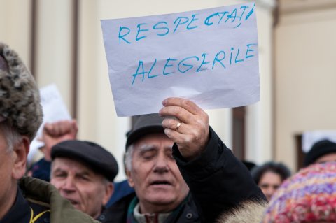 Protest Cotroceni - Bulevardul Gheorghe Marinescu