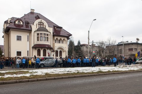 Protest Cotroceni - Bulevardul Gheorghe Marinescu