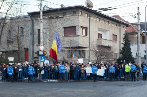 Protest Cotroceni - Bulevardul Gheorghe Marinescu