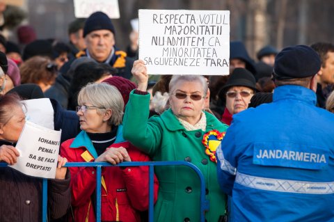 Protest Cotroceni - Bulevardul Gheorghe Marinescu