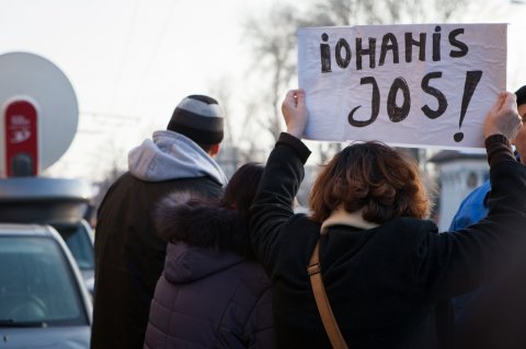 Protest Cotroceni - Bulevardul Gheorghe Marinescu