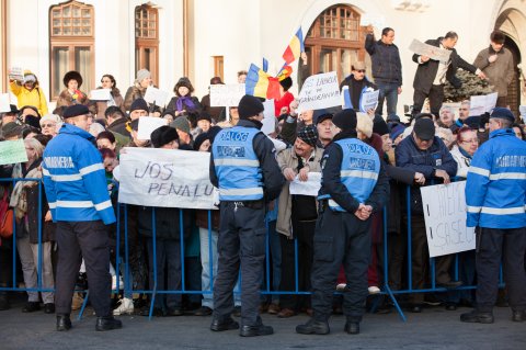 Protest Cotroceni - Bulevardul Gheorghe Marinescu