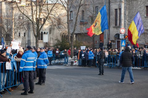 Protest Cotroceni - Bulevardul Gheorghe Marinescu