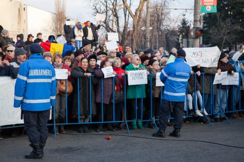 Protest Cotroceni - Bulevardul Gheorghe Marinescu