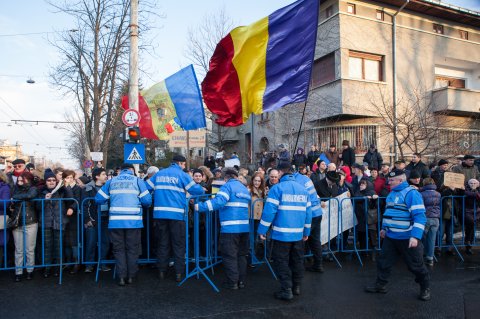 Protest Cotroceni - Bulevardul Gheorghe Marinescu