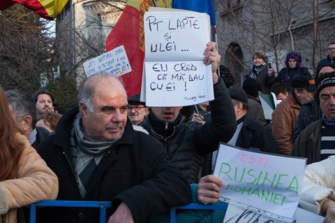 Protest Cotroceni - Bulevardul Gheorghe Marinescu