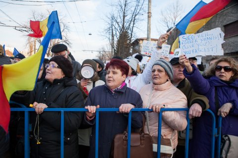 Protest Cotroceni - Bulevardul Gheorghe Marinescu