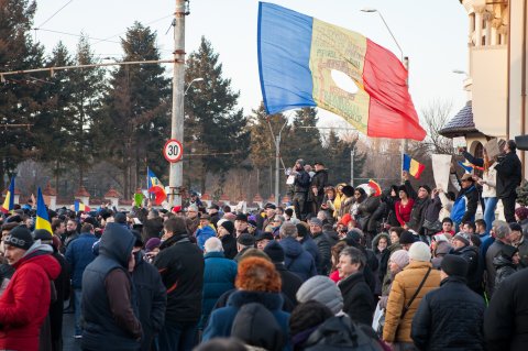 Protest Cotroceni - Bulevardul Gheorghe Marinescu