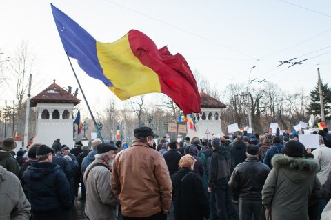 Protest Cotroceni - Bulevardul Gheorghe Marinescu