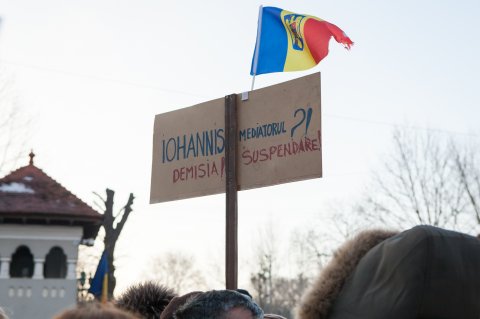 Protest Cotroceni - Bulevardul Gheorghe Marinescu