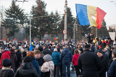 Protest Cotroceni - Bulevardul Gheorghe Marinescu