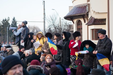 Protest Cotroceni - Bulevardul Gheorghe Marinescu