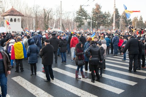 Protest Cotroceni - Bulevardul Gheorghe Marinescu