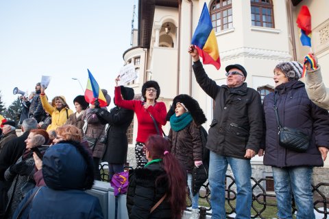 Protest Cotroceni - Bulevardul Gheorghe Marinescu