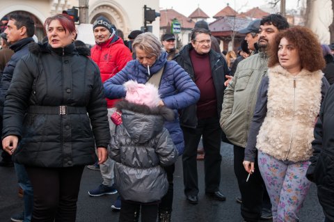 Protest Cotroceni - Bulevardul Gheorghe Marinescu