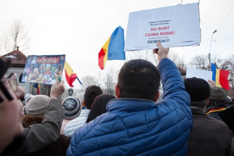 Protest Cotroceni - Bulevardul Gheorghe Marinescu