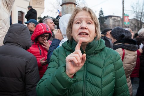 Protest Cotroceni - Bulevardul Gheorghe Marinescu