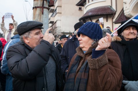 Protest Cotroceni - Bulevardul Gheorghe Marinescu