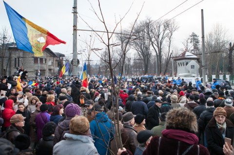 Protest Cotroceni - Bulevardul Gheorghe Marinescu