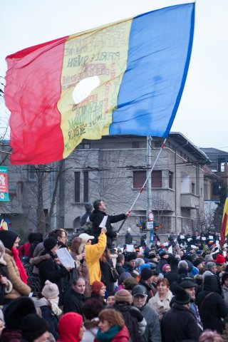 Protest Cotroceni - Bulevardul Gheorghe Marinescu