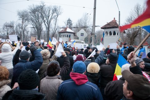 Protest Cotroceni - Bulevardul Gheorghe Marinescu