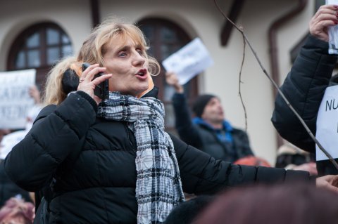 Protest Cotroceni - Bulevardul Gheorghe Marinescu