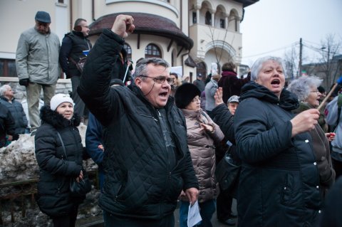 Protest Cotroceni - Bulevardul Gheorghe Marinescu