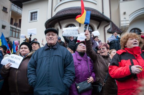 Protest Cotroceni - Bulevardul Gheorghe Marinescu