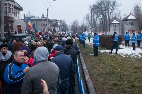 Protest Cotroceni - Bulevardul Gheorghe Marinescu