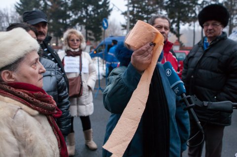 Protest Cotroceni - Bulevardul Gheorghe Marinescu