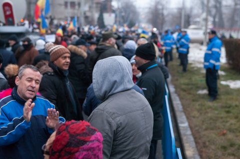 Protest Cotroceni - Bulevardul Gheorghe Marinescu