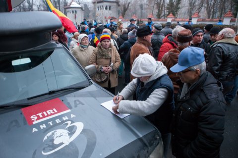 Protest Cotroceni - Bulevardul Gheorghe Marinescu
