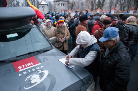 Protest Cotroceni - Bulevardul Gheorghe Marinescu