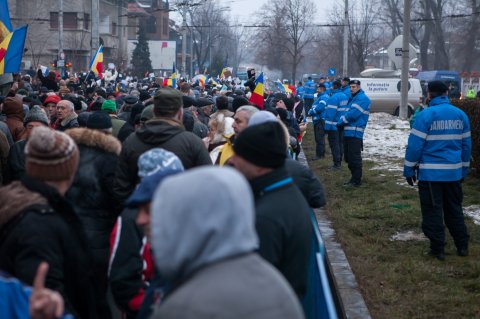 Protest Cotroceni - Bulevardul Gheorghe Marinescu