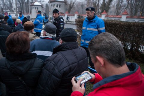 Protest Cotroceni - Bulevardul Gheorghe Marinescu