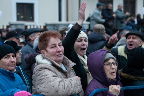 Protest Cotroceni - Bulevardul Gheorghe Marinescu