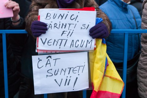 Protest Cotroceni - Bulevardul Gheorghe Marinescu