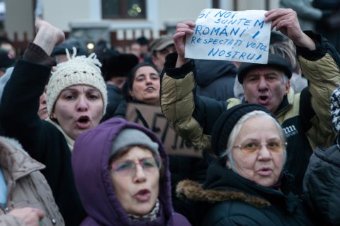 Protest Cotroceni - Bulevardul Gheorghe Marinescu