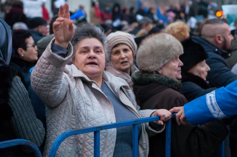 Protest Cotroceni - Bulevardul Gheorghe Marinescu