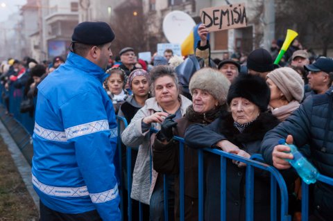 Protest Cotroceni - Bulevardul Gheorghe Marinescu