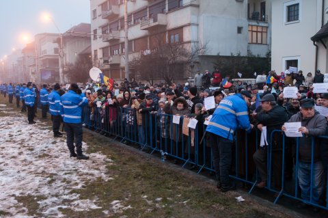 Protest Cotroceni - Bulevardul Gheorghe Marinescu