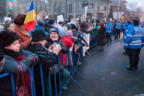 Protest Cotroceni - Bulevardul Gheorghe Marinescu