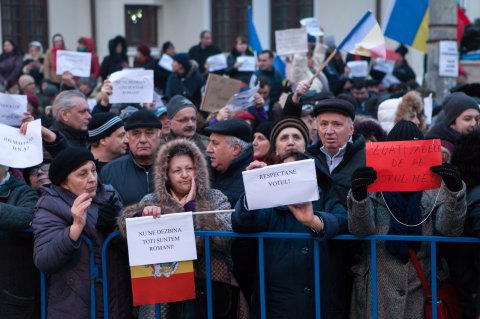 Protest Cotroceni - Bulevardul Gheorghe Marinescu