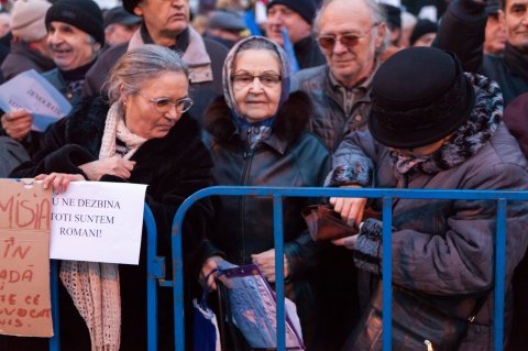 Protest Cotroceni - Bulevardul Gheorghe Marinescu