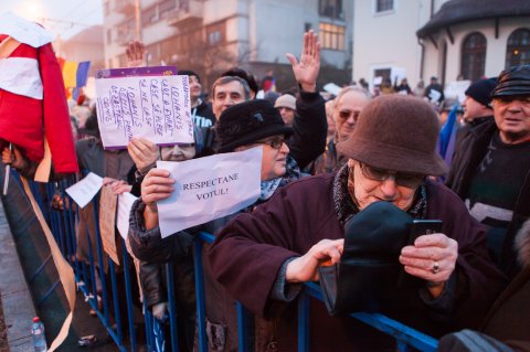 Protest Cotroceni - Bulevardul Gheorghe Marinescu