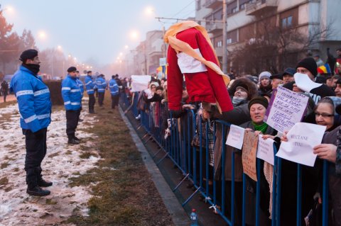 Protest Cotroceni - Bulevardul Gheorghe Marinescu