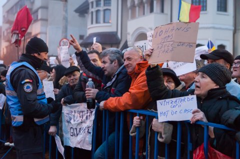 Protest Cotroceni - Bulevardul Gheorghe Marinescu